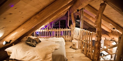 Lodge romantique avec spa privatif
